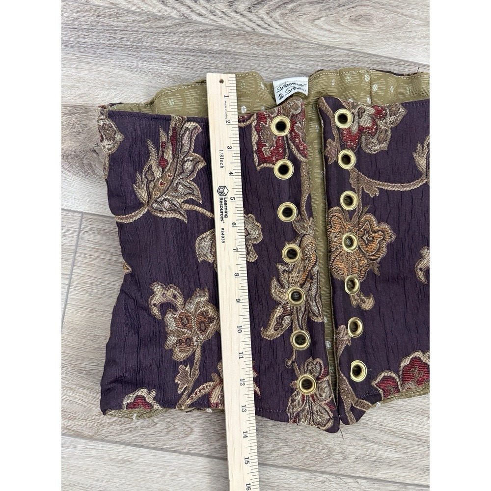 DITD Damsel in this Dress Sz 33 Wench Tapestry Boning Cosplay Renaissance Corset - Picture 6 of 7